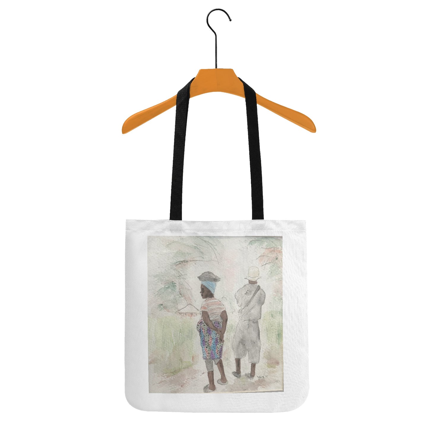 All-Over Print Cloth Tote Bag
