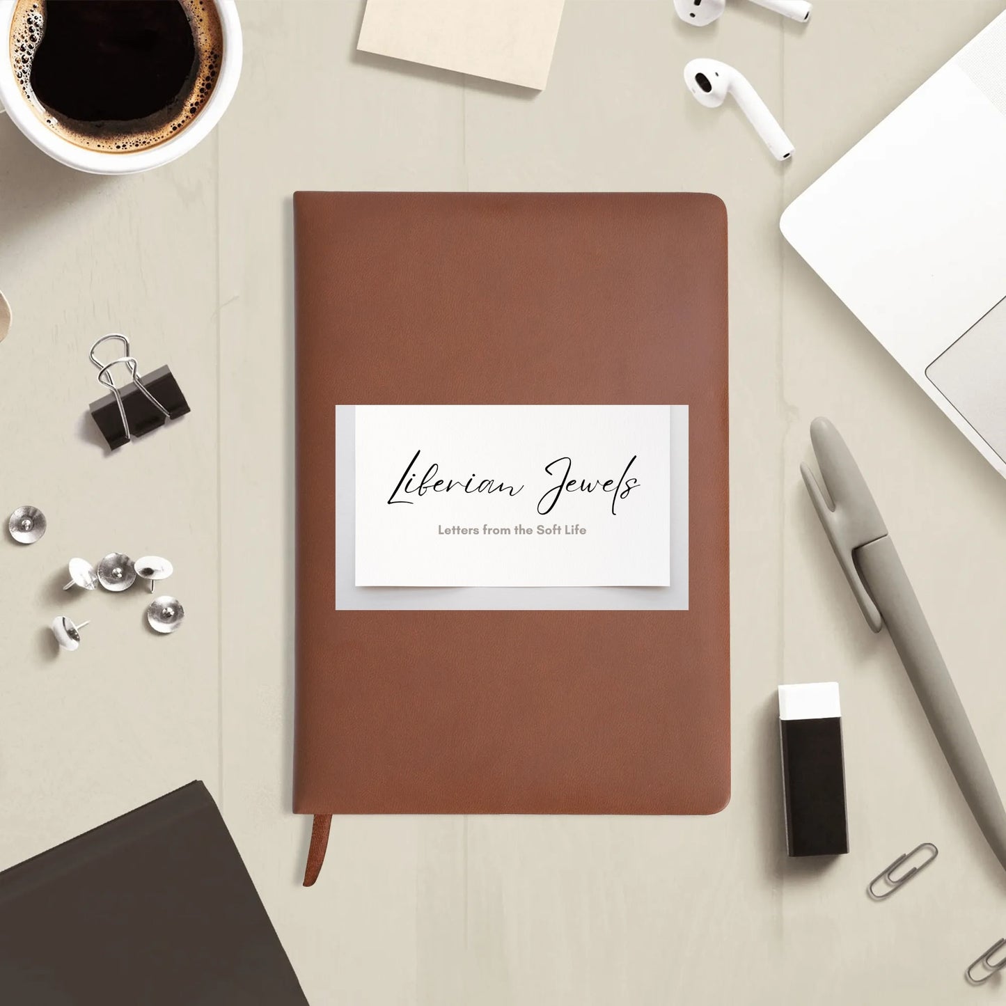 Liberian Jewels Custom Notebook and Pen