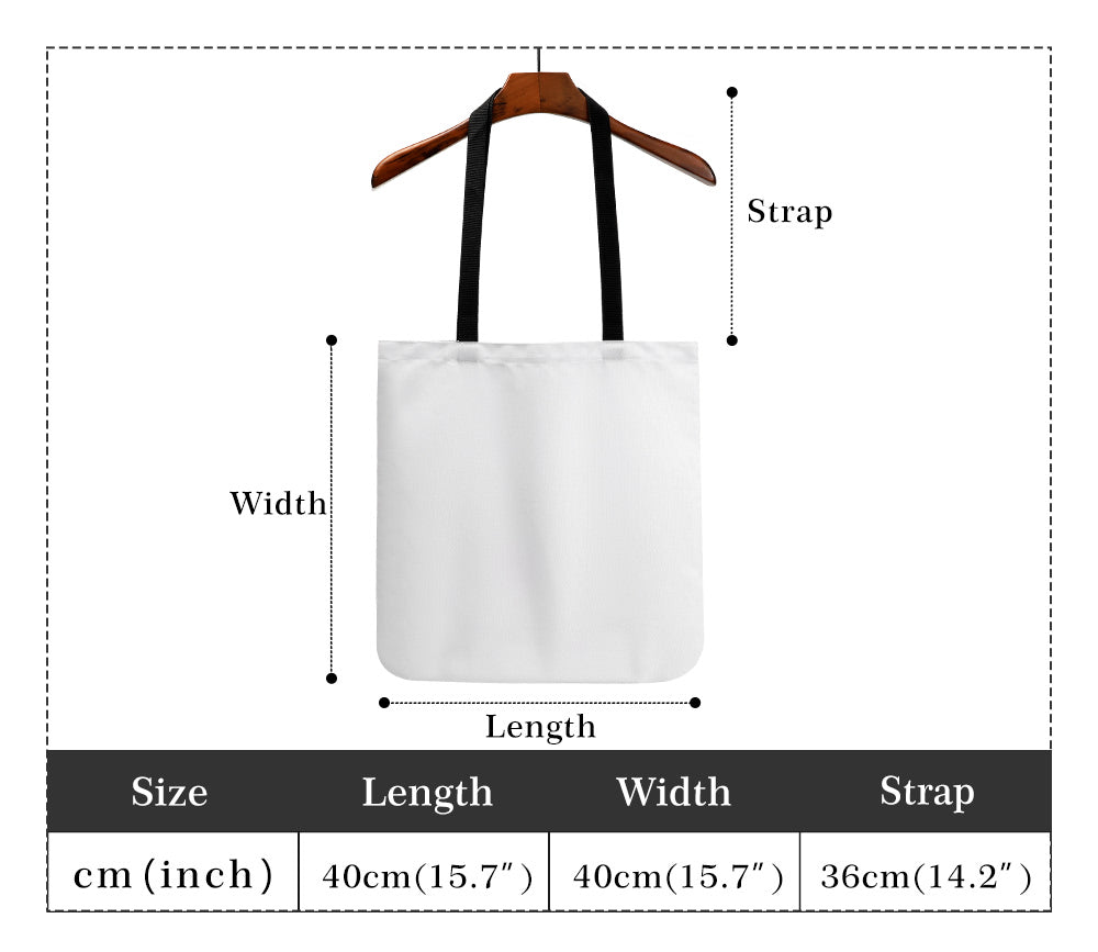 Cat Print Cloth Tote Bag