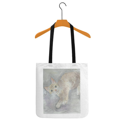 Cat Print Cloth Tote Bag