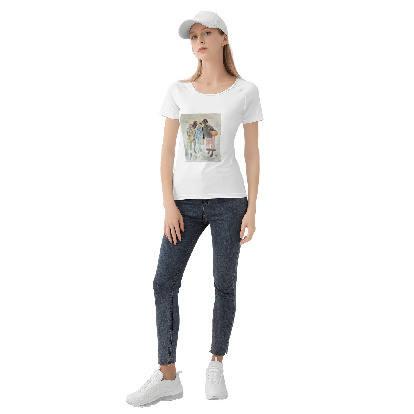 Three Friends Forever Womens T shirt
