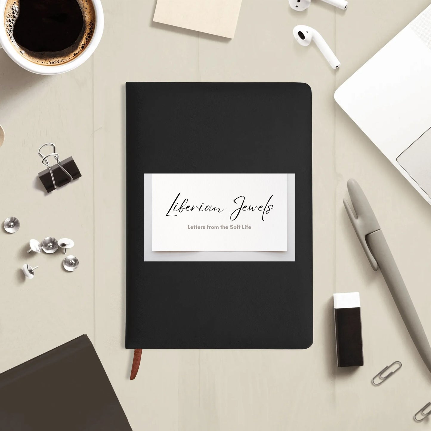 Liberian Jewels Custom Notebook and Pen