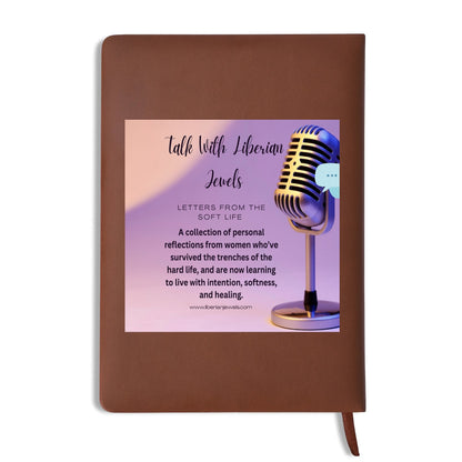 Custom 2 Sides Print PU Black and Brown Notebook
