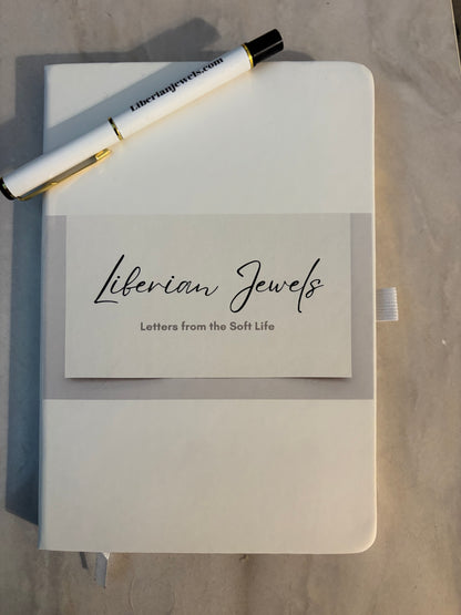 Liberian Jewels Custom Notebook and Pen