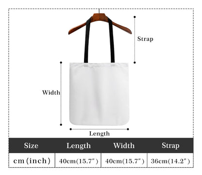 Cat Print Cloth Tote Bag